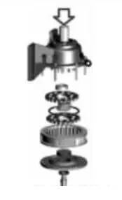 7531569832171372.jpg 機架擺線針輪減速機輸入、輸出端組裝